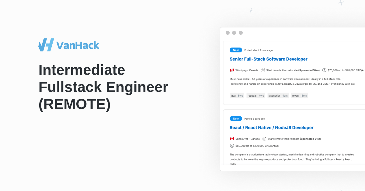 Intermediate Full Stack Engineer Vanhack - Ultra HD Retina Ocean Designs | Free Download